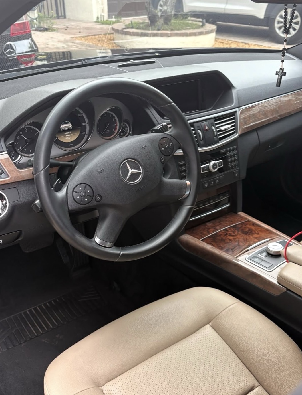 Mercedes-Benz E-Class interior after a full detail
