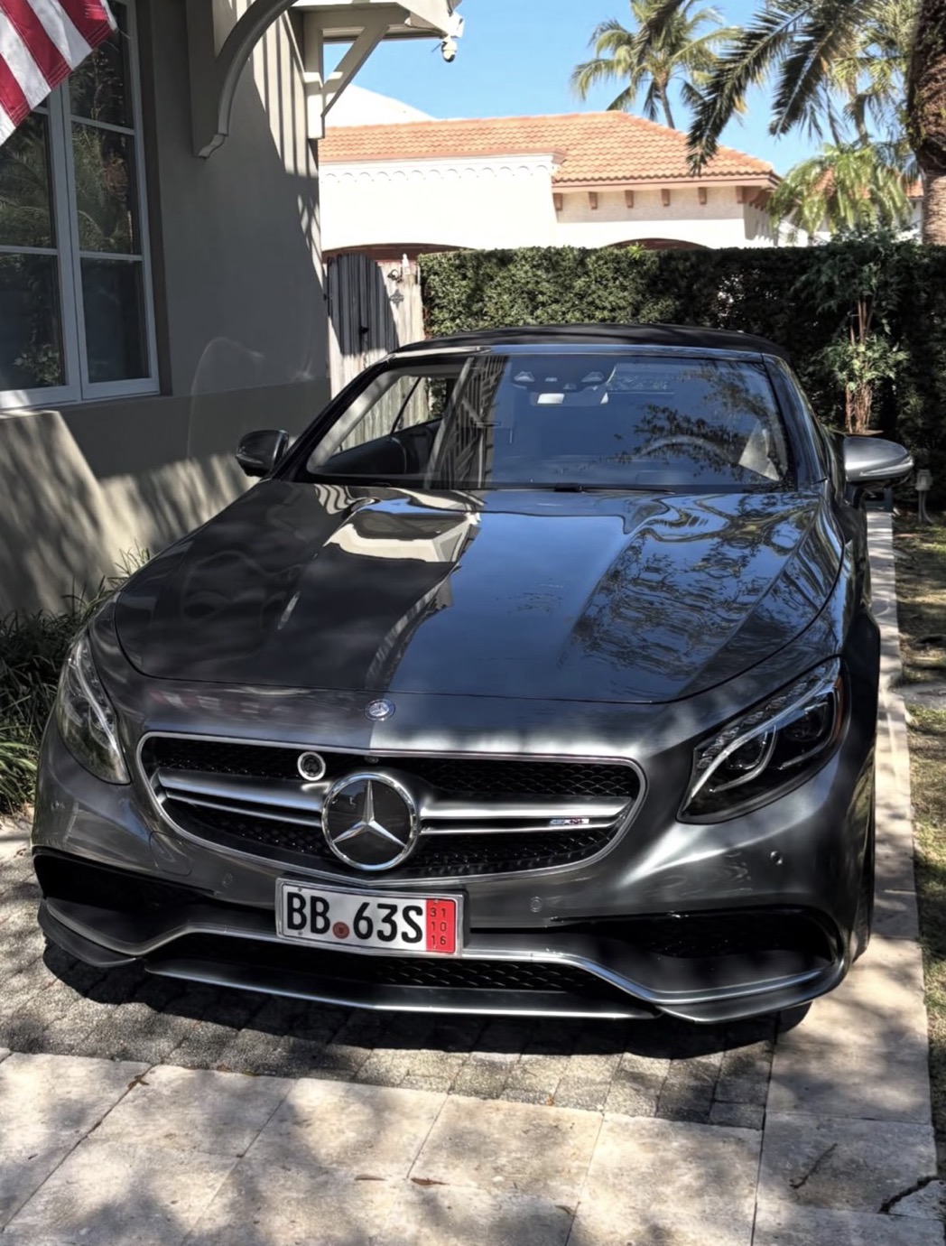 Mercedes-AMG S63 Cabriolet after ceramic coating